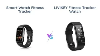 Smart Watch Fitness Tracker vs LIVIKEY Fitness Tracker - Which is Better?