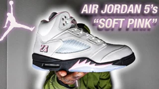 AIR JORDAN 5 "SOFT PINK" REVIEW | MOST SLEPT ON JORDAN 5 THIS YEAR FLOPPED HARD‼️🤯