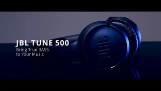 JBL Tune 500 Headphones Product Reel