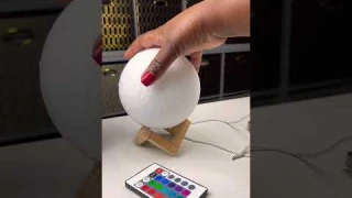 3D PRINTING MOON LIGHT  - Easy to set up