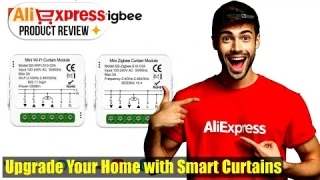 Ultimate Smart Home Control: Tuya WiFi Zigbee Smart Curtain Switch Module Review