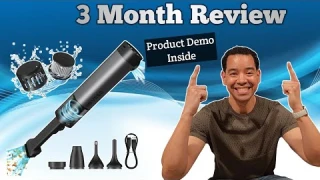 Ultimate 5-in-1 Cordless Car Vacuum & Electric Air Duster | 17000Pa Suction, 90 Mins Runtime