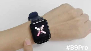 Smart Watch Body temperature 24h Heart Rate Monitoring--B9Pro