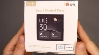 MOES Tuya Center Control Panel, Built-in Alexa, ZigBee Gateway/Wifi/Bt HUB, CCP-TY-EU-LN-MS - BUY IT