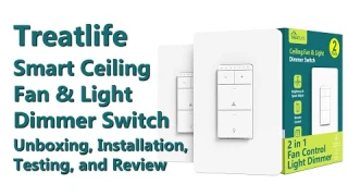 Treatlife Smart Ceiling Fan and Light Dimmer Switch Review