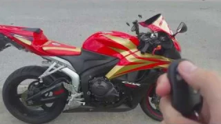 The best Motorcycle security system and keyless start! Independent Initial review and demonstration.