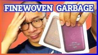 Apple FineWoven MagSafe Wallet Review - Seriously Apple?