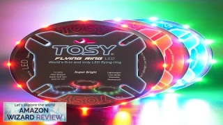 TOSY Flying Ring 12 LEDs Super Bright Soft Auto Light Up Review