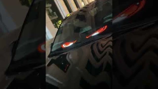 Devil eye led flexible display screen | BLUMI Light #car #carledlights #caraccessories #devileye