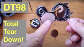No.1 DT98 Fake ECG+PPG IP68 Waterproof Sports/Business/Health Smartwatch: Complete Total Tear Down!