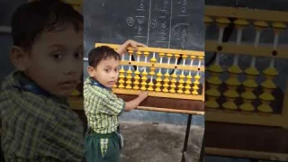 how to use abacus tool for calculating no#shorts#trending #abacuslearningpoint