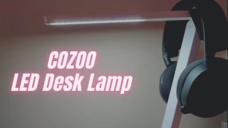 COZOO LED Desk Lamp Review | Eye Protection Foldable Reading Light,Study Lamp for College