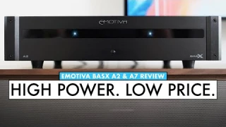 HiFi System Upgrade - EMOTIVA BasX Amplifier Review. BasX A2 & A7 Amps