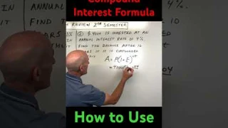 How to Use the Compound Interest Formula