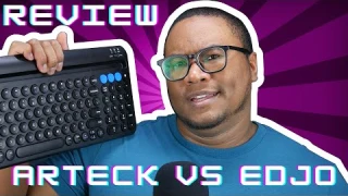 Arteck vs EDJO KEYBOARD Review | Wired Mechanical Gaming vs Bluetooth | Which Is Best For You?