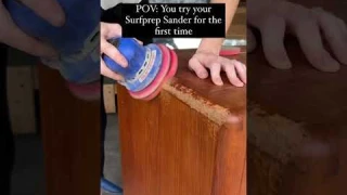 Surfprep Sanders are a must have tool for furniture flippers! Save 10% off with code REFURB10
