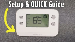 Honeywell RTH11B - X1N | SETUP & Operation | NON-Programmable MANUAL Digital Thermostat