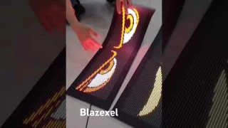 Devil eye led display for car bus and truck|Blazexel #car #bus #truck #led #leddisplay #ledsceen