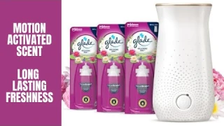 Glade Sense & Spray Kit, Motion Activated Air Freshener & Odour Eliminator Instructions - Review