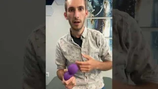 Peanut Ball To Release Tight Suboccipital Muscles For Neck Pain Relief