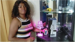 Led Crystal Rose Touch Lamp Review | Crystal Table Lamp Review