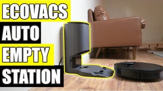 Ecovacs Auto Empty Station For Deebot T8 AIVI Robot Vacuum REVIEW