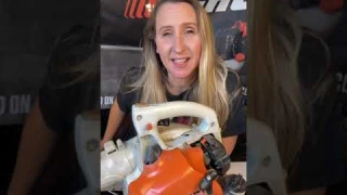 60 SECOND SERVICE on a Stihl BG55 hand held blower. #shorts