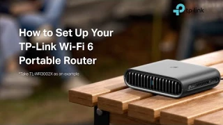 How to Set Up Your TP-Link Portable Router (Take TL-WR3002X as an example)