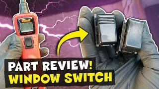 Quick & Easy Window Switch Diag and Part Review - Mk3 Toyota Supra
