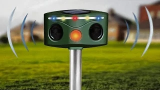 My Review On The “Ultrasonic Solar Animal Repeller” for Your Yard/Garden