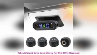 Tire Pressure Monitoring System Temperature Warning Fuel Save With 4