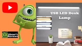 USB LED Desk Lamp with Dimmer