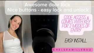 Keypad Smart Door Knob Lock Yamiry Keyless Entry #smartlock #keylessentry #smartdoorlock
