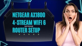 How to Setup Netgear AX1800 4-Stream WiFi 6 Router? (R6700AX)