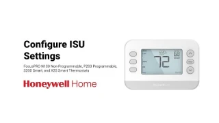 Configure Settings on the FocusPRO P200 Programmable, S200 Smart, and X2S Smart Thermostats