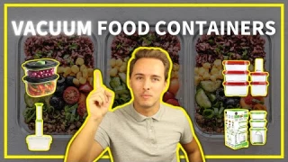 The Best Vacuum Seal Food Containers 🍽 That ACTUALLY work