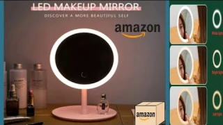LED Makeup Mirror Rechargeable Beauty Mirror Adjustable Fill Light @ShivanshVlogsOfficial