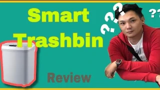 Intelligent induction dustbin REVIEW (smart trashbin review)