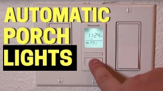 3 Easy Automatic Porch Light Timers