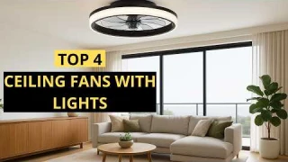 💥Top 4 Ceiling Fans with Lights  and Remote on Amazon 2025
