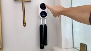 Bitvae Toothbrush Cleaner & Holder with LED Screen & Dryer