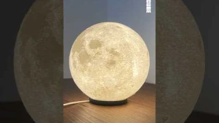 3D Printed Moon Lamp