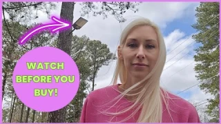 HONEST REVIEW - Solar Street Light w/ Motion Sensor
