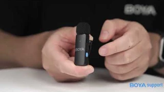 BOYA BY-V4 | How to Use BY-V4