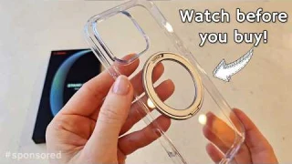 Torras 360°Rotatable Magnetic Ring Phone Case for iPhone 16 Series Pro and Pro Max, Demo and Review