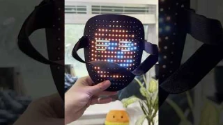 Led Mask with Gesture Sensing For Halloween