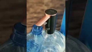 Hoteon Water Dispenser Pump, Foldable Automatic Can Water Bottle Pump, LCD Display in ML and