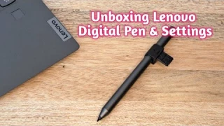 Unboxing and Setting Lenovo Digital Pen