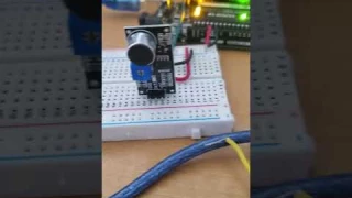 Arduino Challenge 3: Sound sensor with LED to show intensity