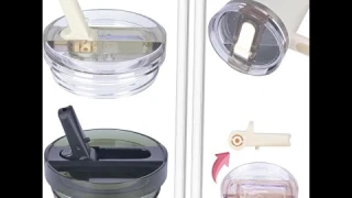 Stanley Compatible Tumbler with Detachable Accessory Set